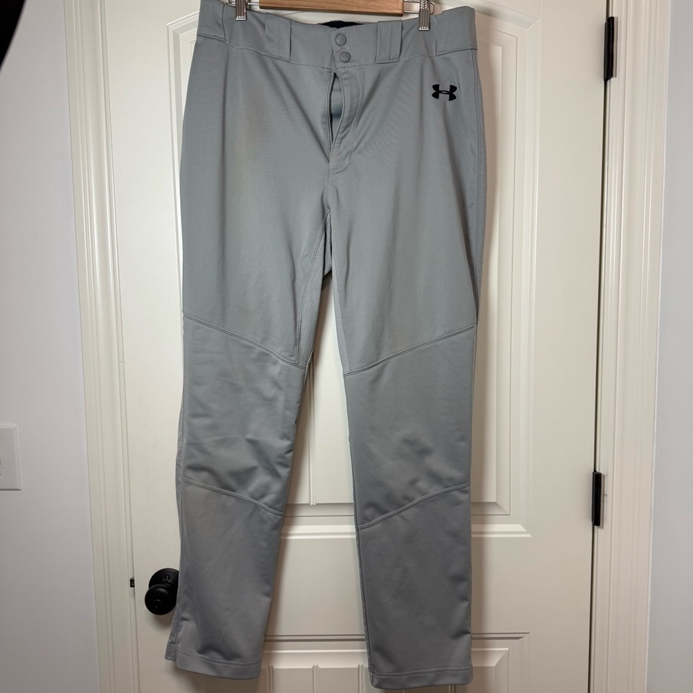 Under Armour Gray Baseball Pants